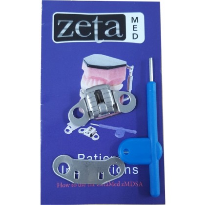  "Zeta Med" Snoring Device Component With Wings – Type C - Titra Table Appliance - 1 Unit (zMDSA)